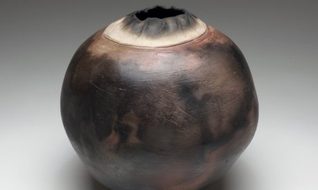 M.C. Richards, Untitled Raku Pot, 1979