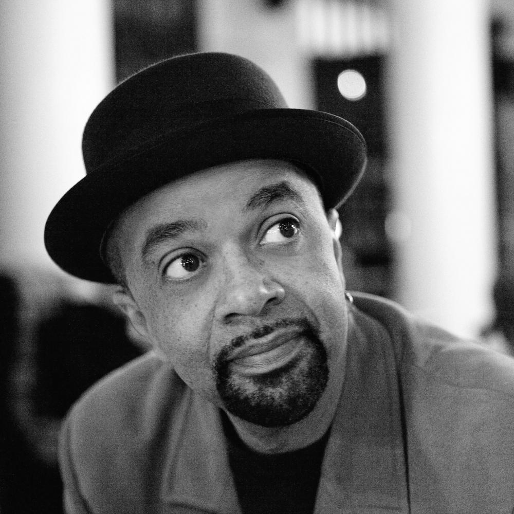 James McBride in a hat