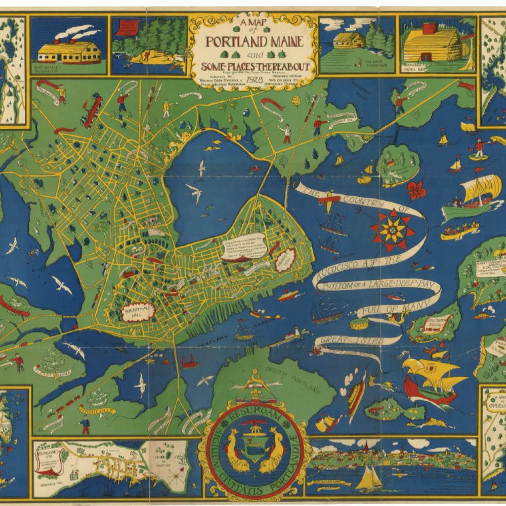 Historical Atlas Of Maine Wins Major Awards National Endowment For The Humanities Neh