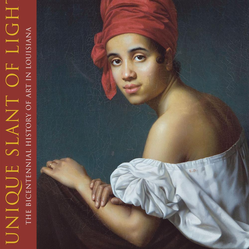 Image of a book cover depicting a creole female in a red headdress and white blouse.