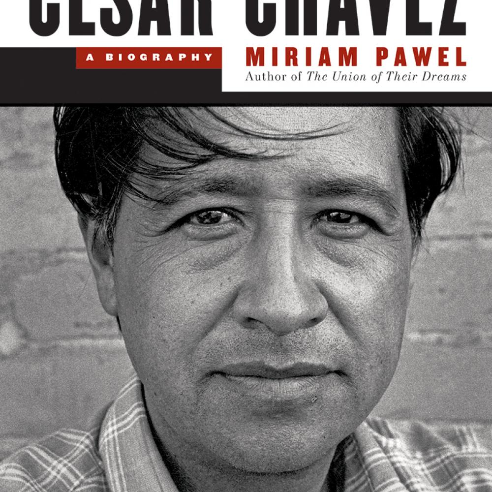 Book cover with the title "The Crusades of Cesar Chavez."