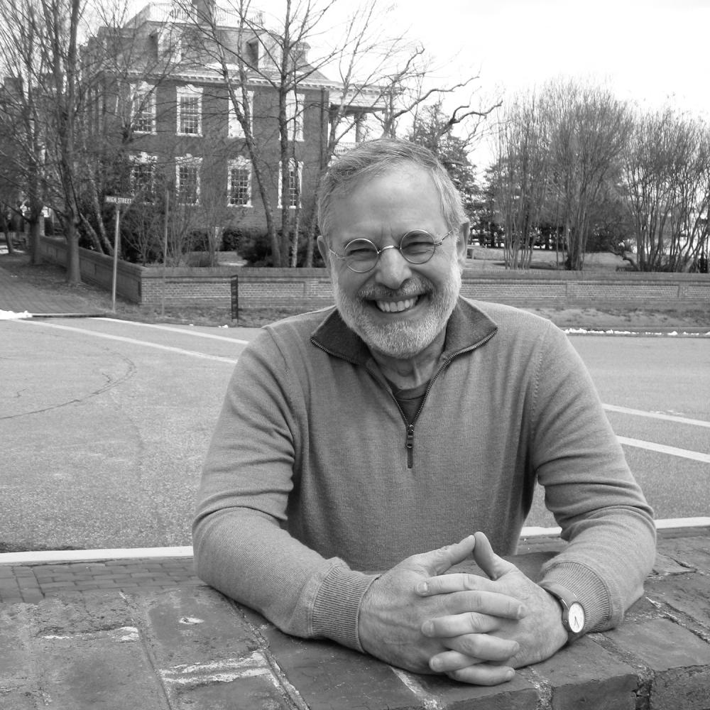 Black and white photo of author Neal Gabler.