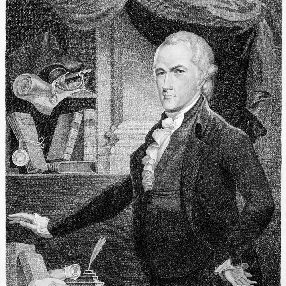 Alexander Hamilton engraving