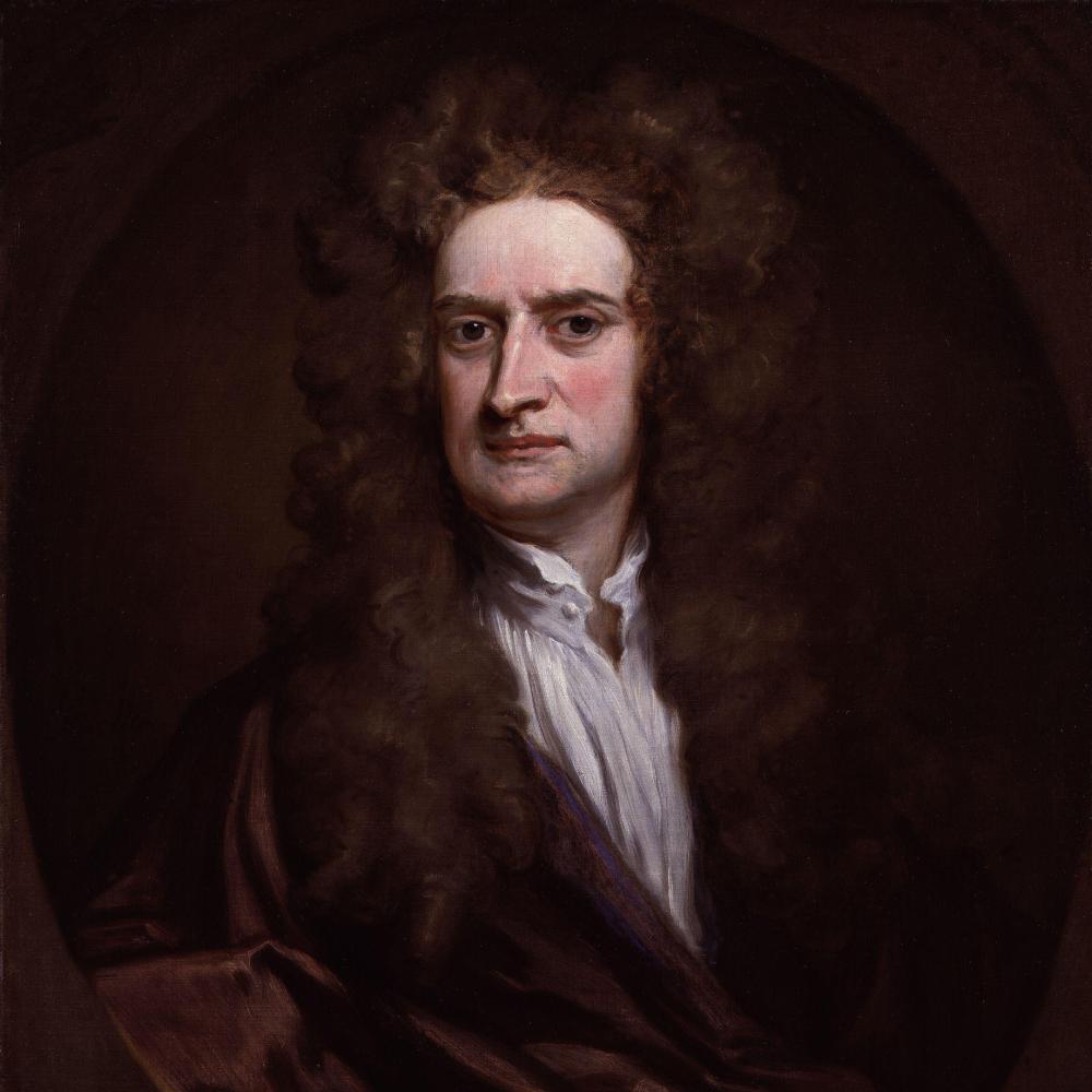 Sir Isaac Newton by Sir Godfrey Kneller