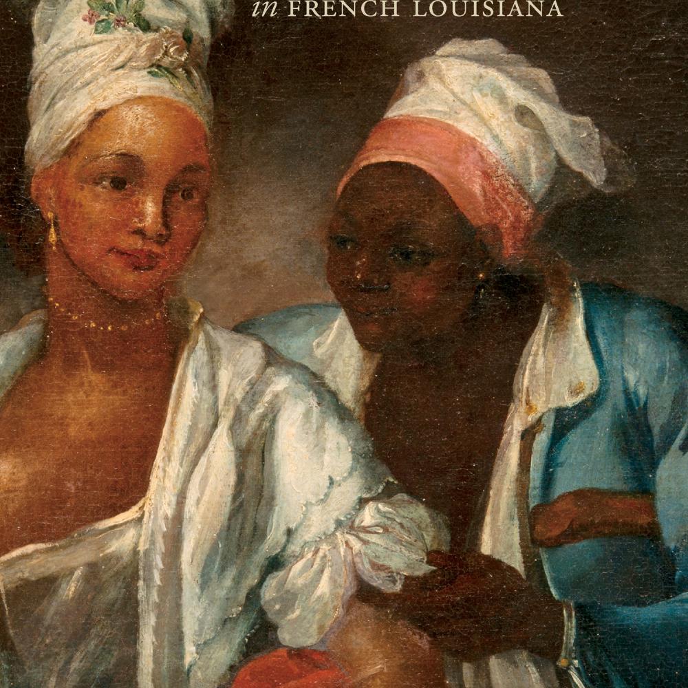 book cover shows painting of two Black women, eighteenth century