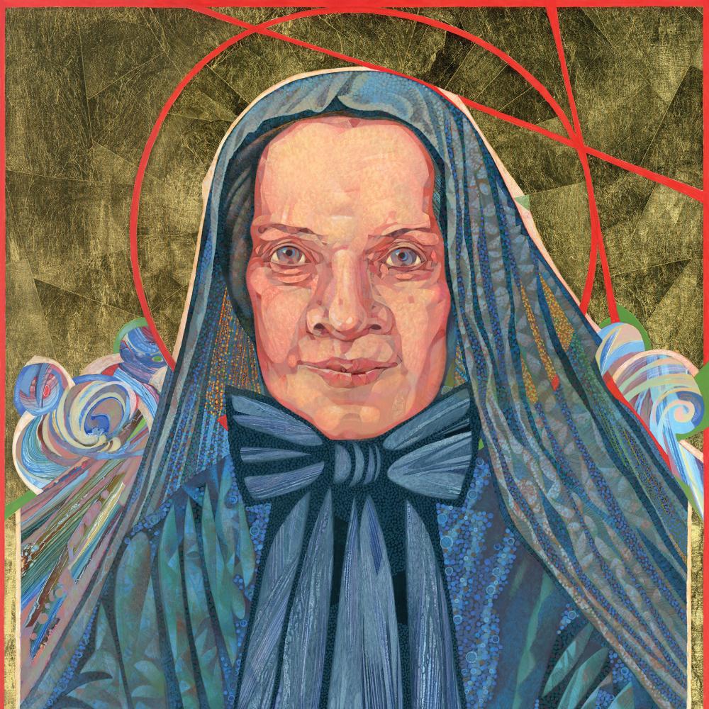 Illustration of Frances Xavier Cabrini