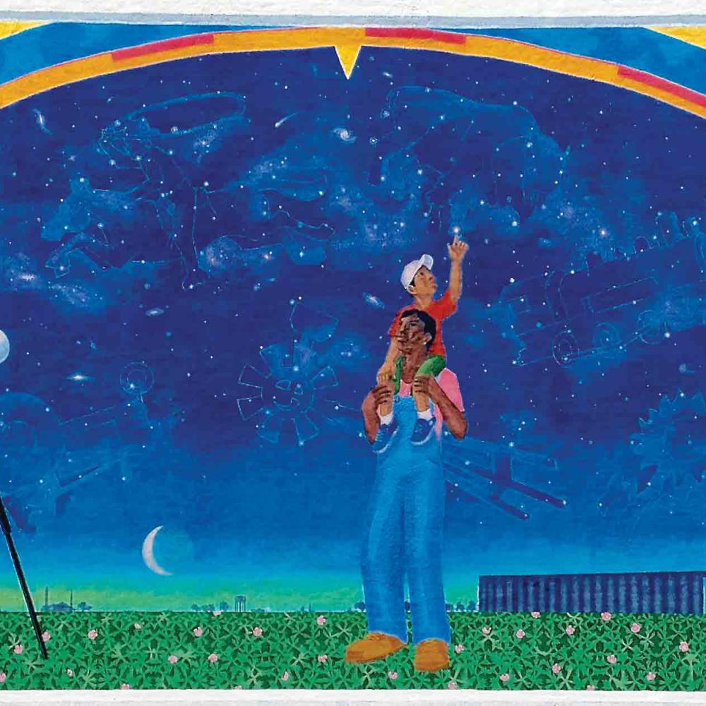 Ad Astra mural