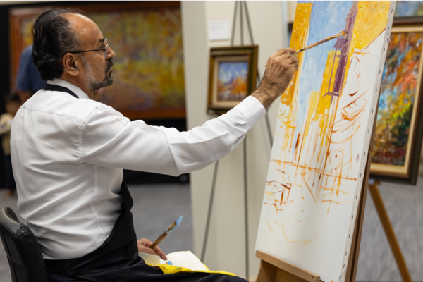 Mohammad Yousof Asefi painting 
