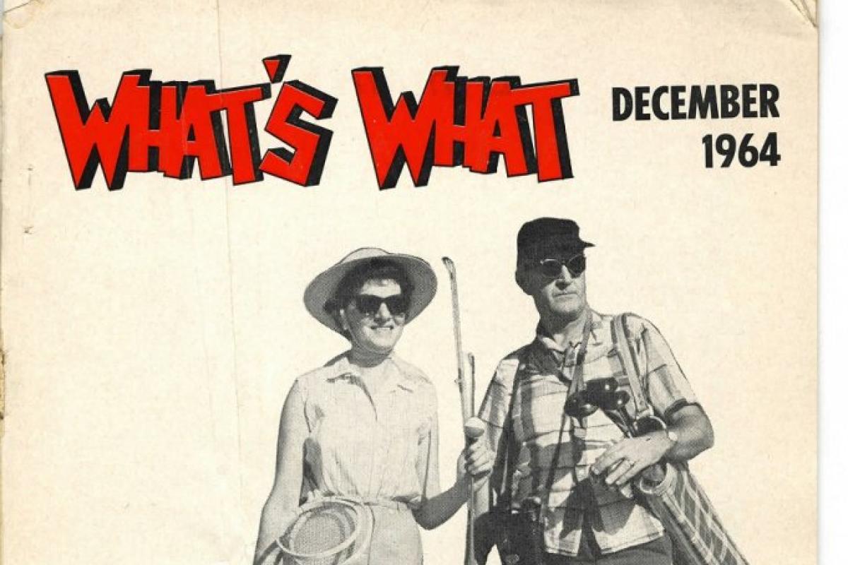 The front cover of "What's What in Clearwater"