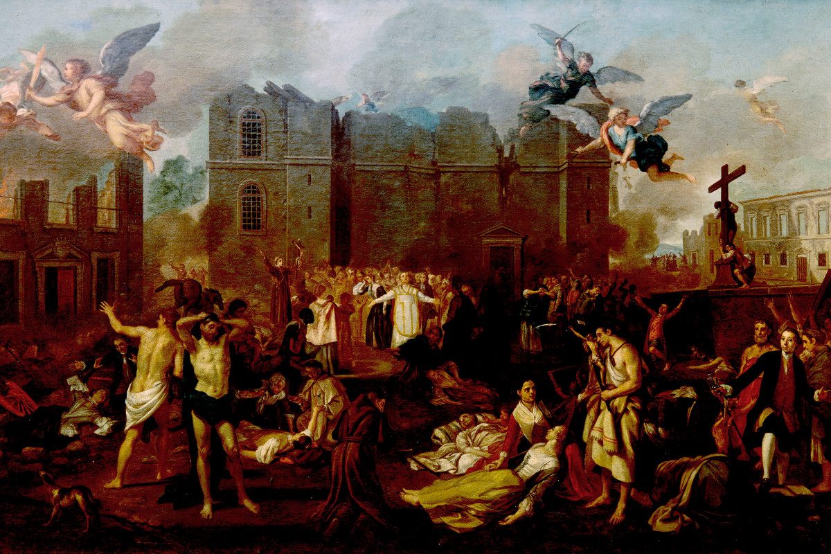 Oil Painting Alegoria ao Terra