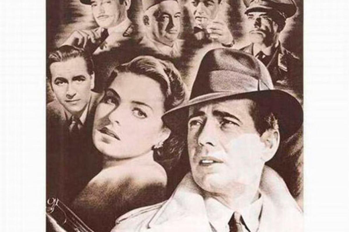 Casablanca film poster
