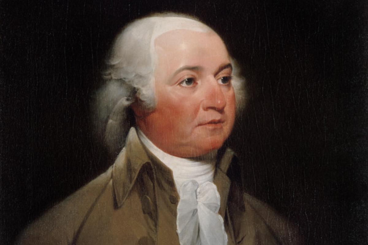 Portrait of John Adams as Vice President