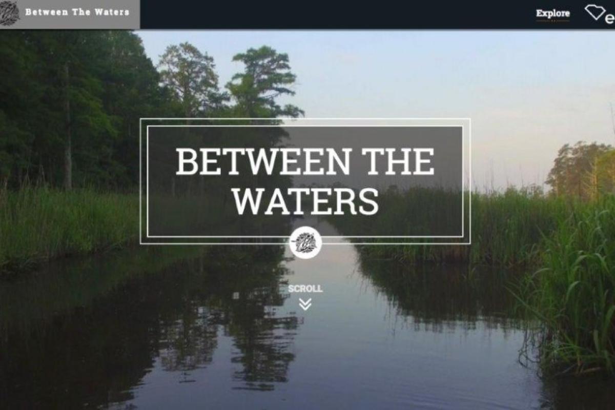 Between the Waters Website Title Page