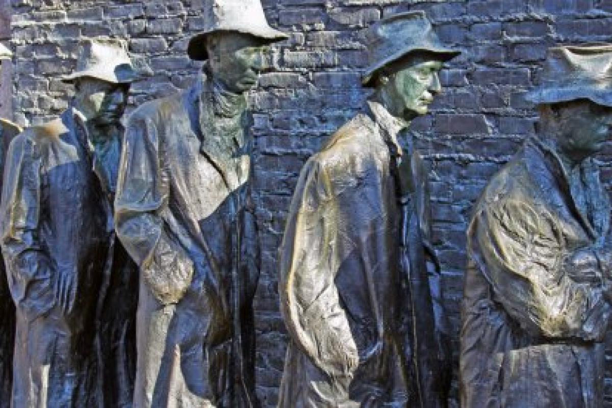 FDR/ Great Depression monument, Washington DC