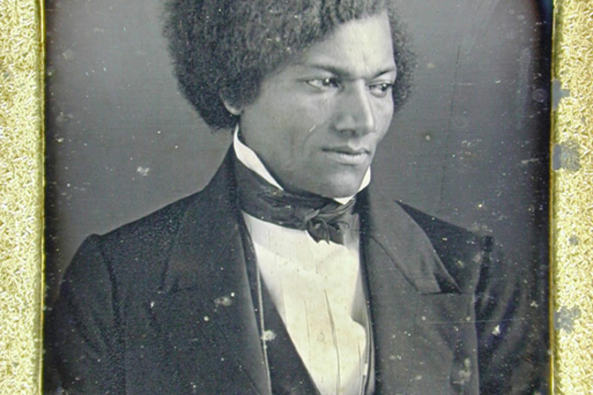 Daguerreotype of Frederick Douglass ca. 1847