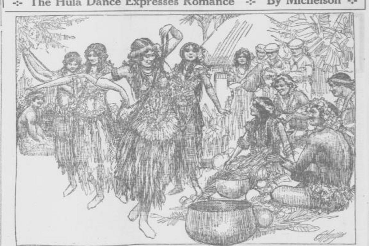 The Hula Dance Expreses Romance