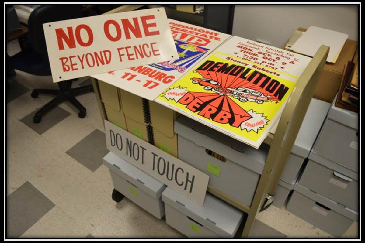 Fair Collections boxes of The Piedmont Interstate Fair