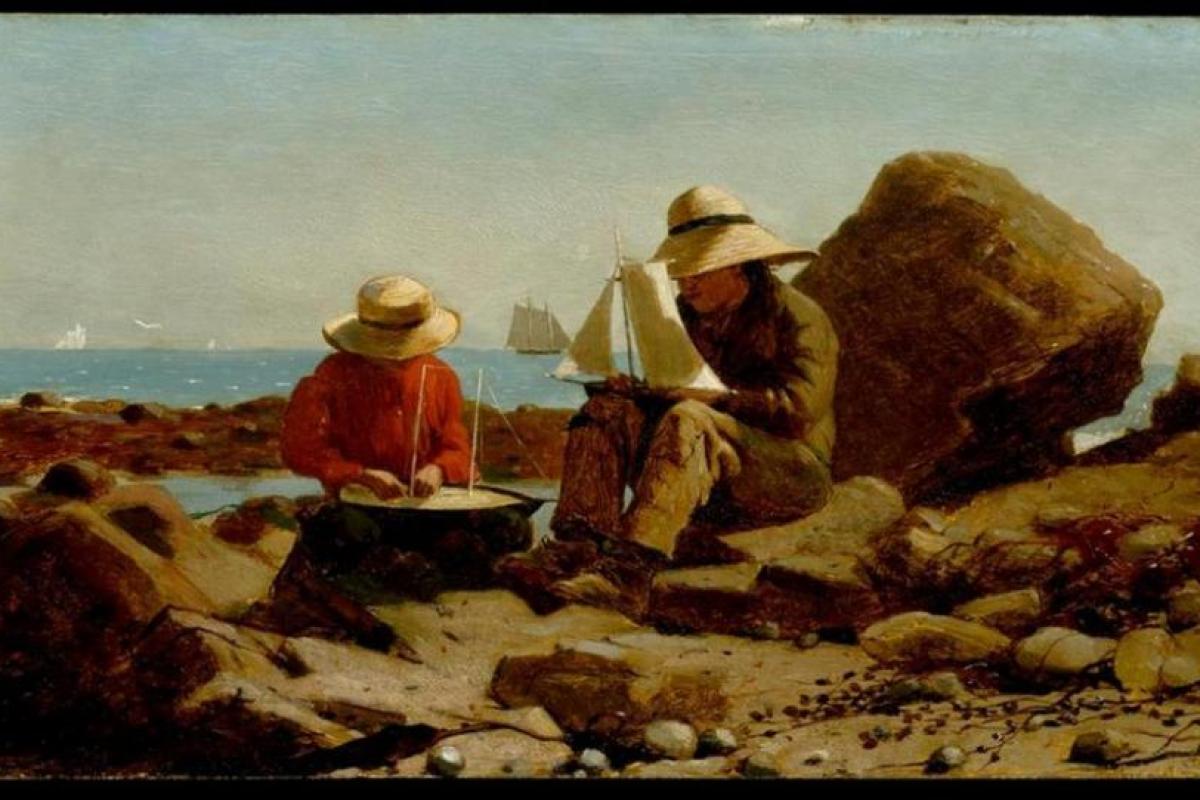 The Boat Builders, Winslow Homer