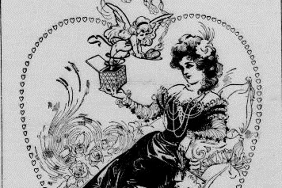 “St. Valentine’s Day.” The Seattle Post-Intelligencer. (Seattle, Washington) February 14, 1900.