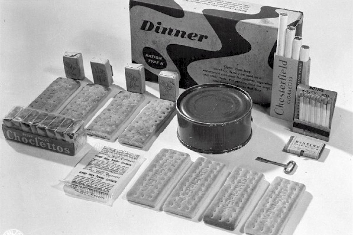 K-ration dinner unit