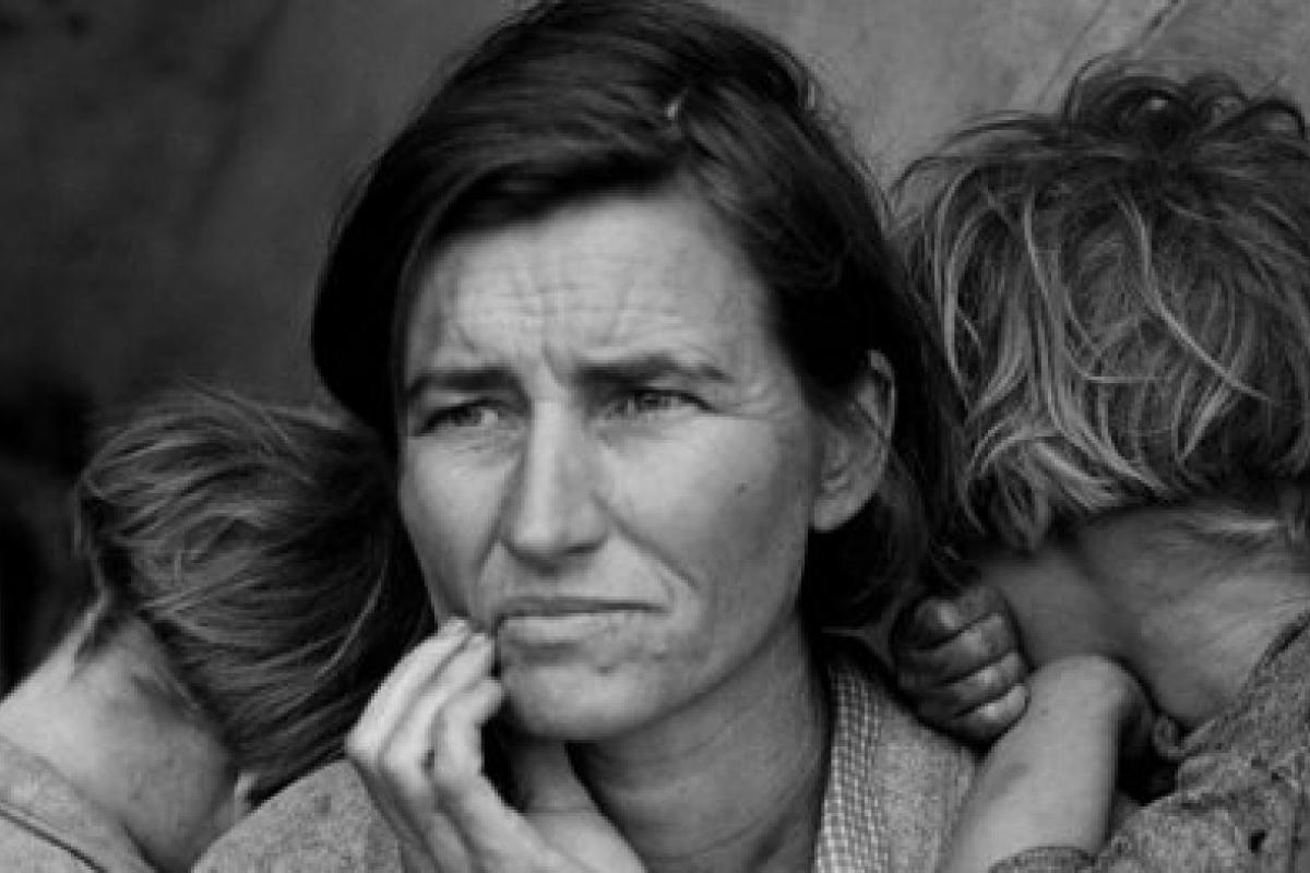 Dorothea Lange, "The Migrant Mother"