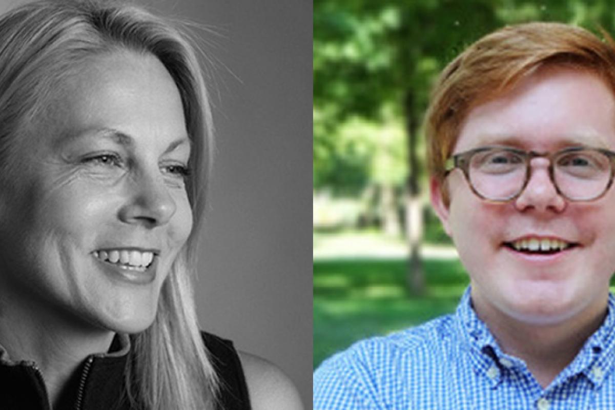 Writers Deb Marquart and Taylor Brorby
