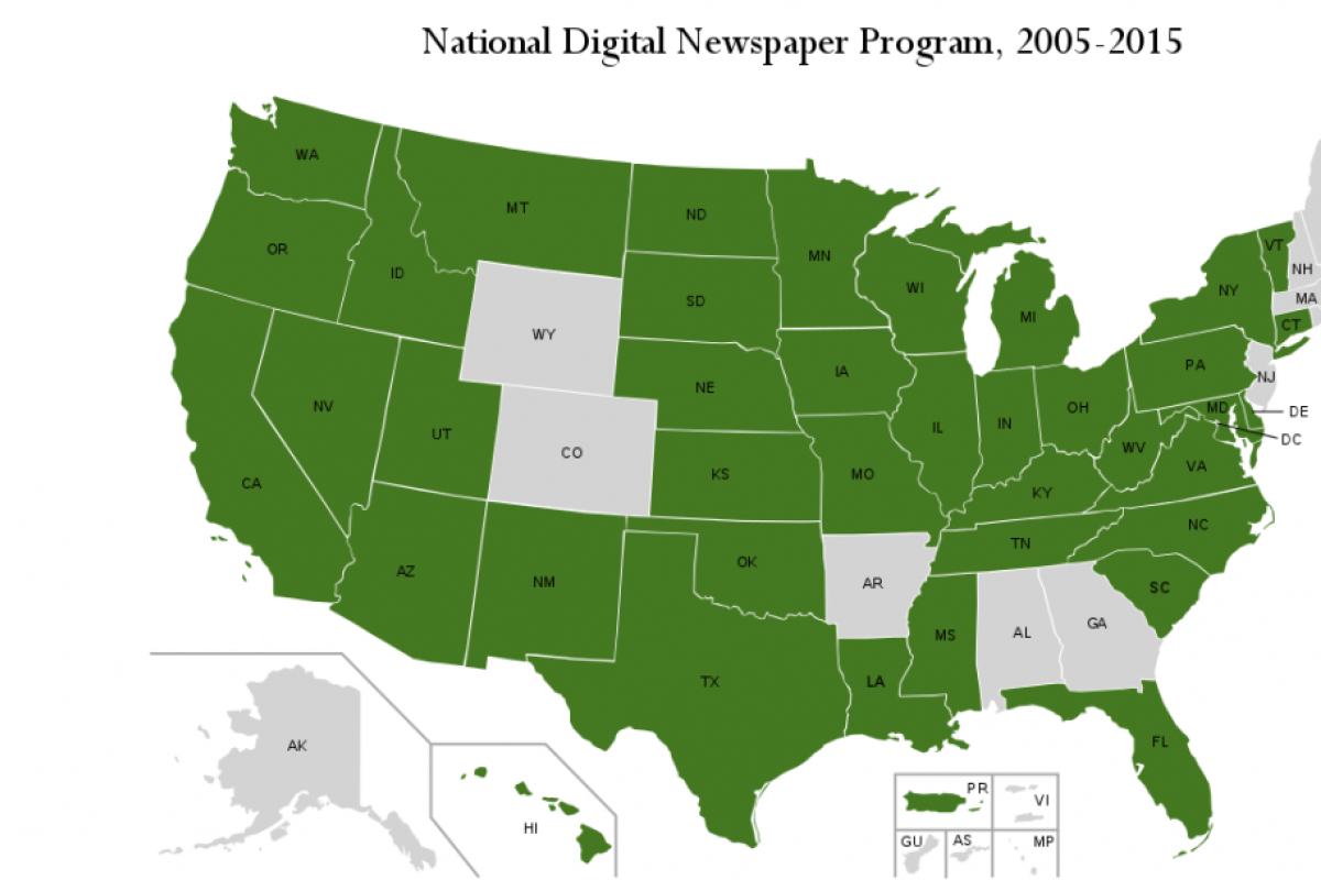 Map of NDNP State Partners