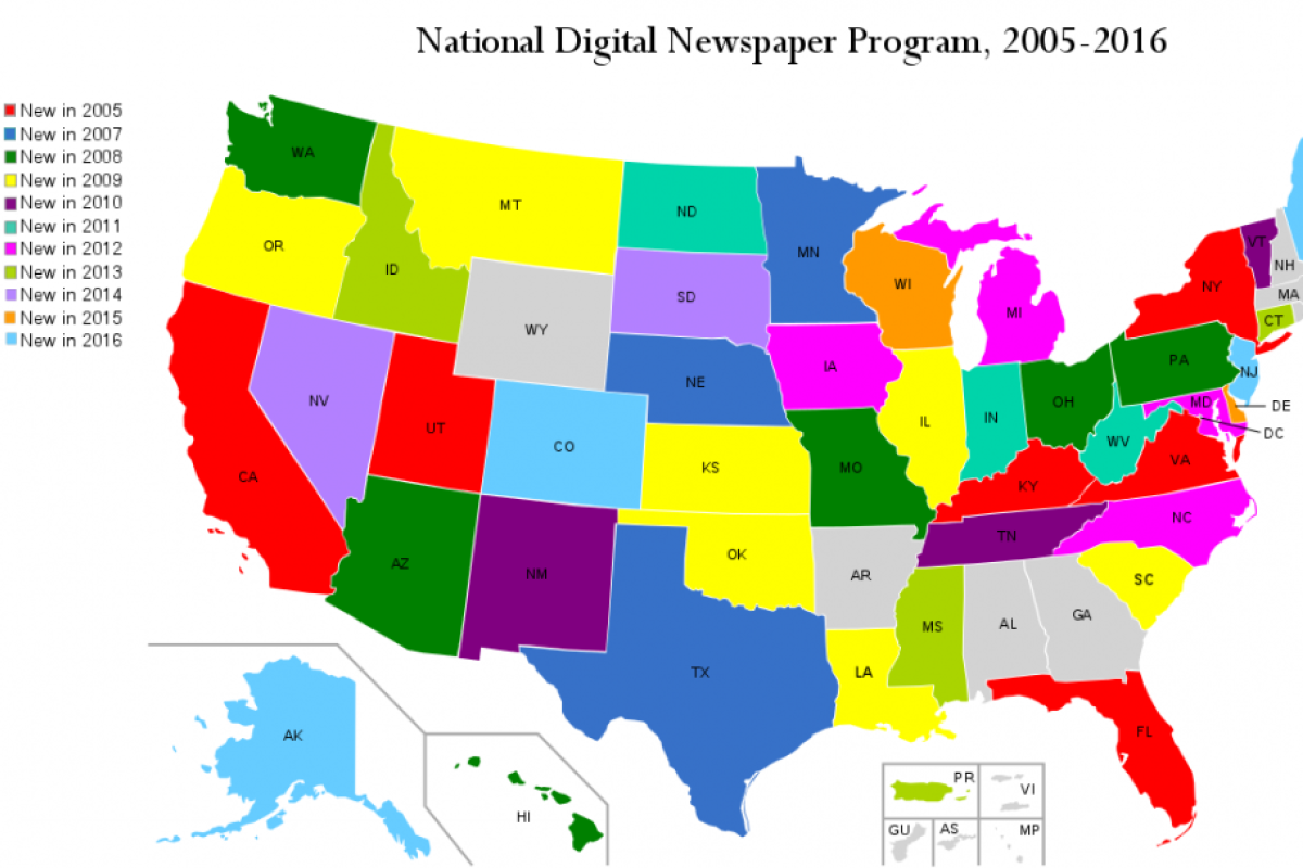 Alaska, Colorado, Maine, and New Jersey 