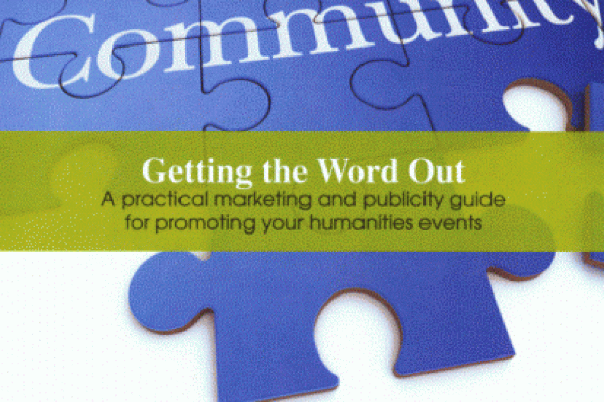Puzzle pieces aligned with the word "community" on them