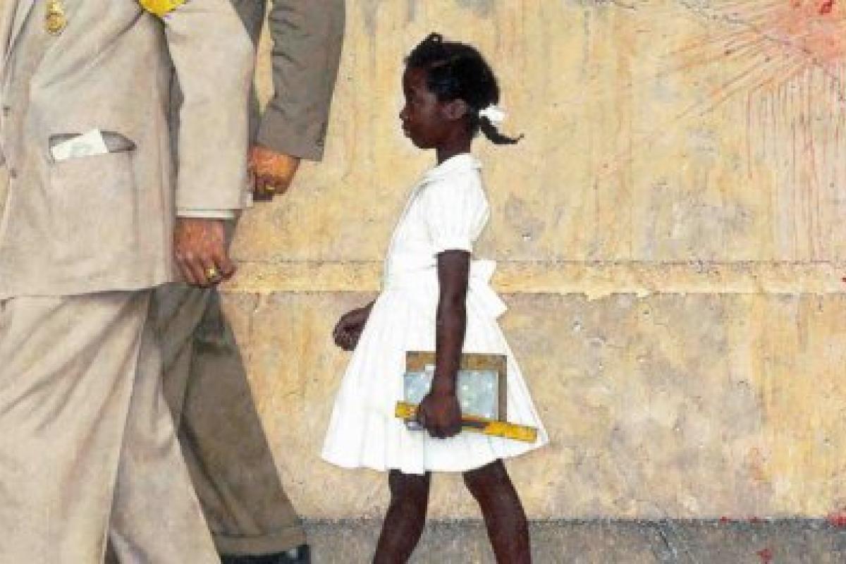 "The Problem We All Live With," Norman Rockwell, 1963