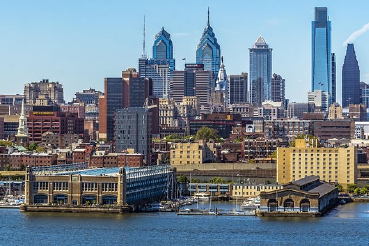 Photography of Philadelphia skyline