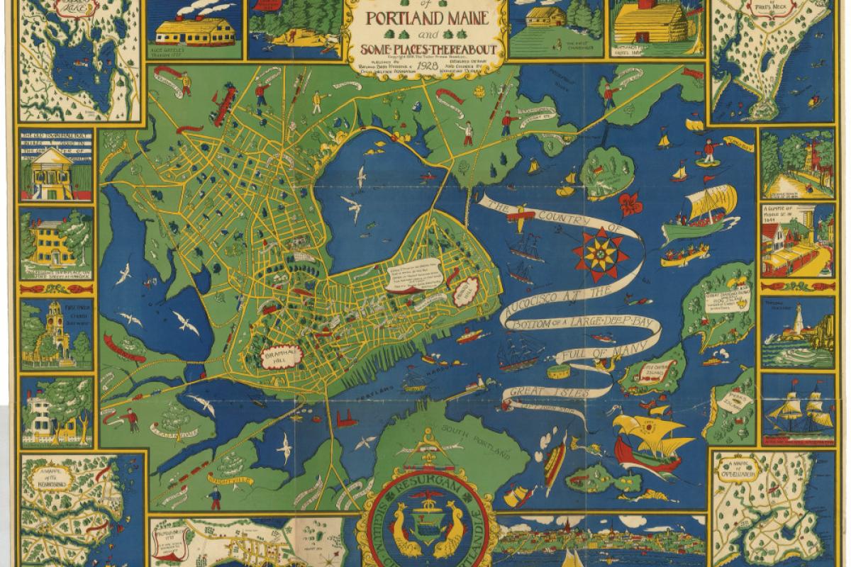 Historical Atlas Of Maine Wins Major Awards National Endowment For The Humanities Neh