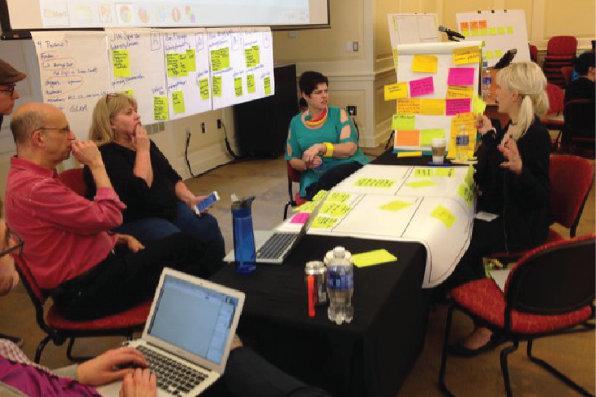 Group of people in a meeting