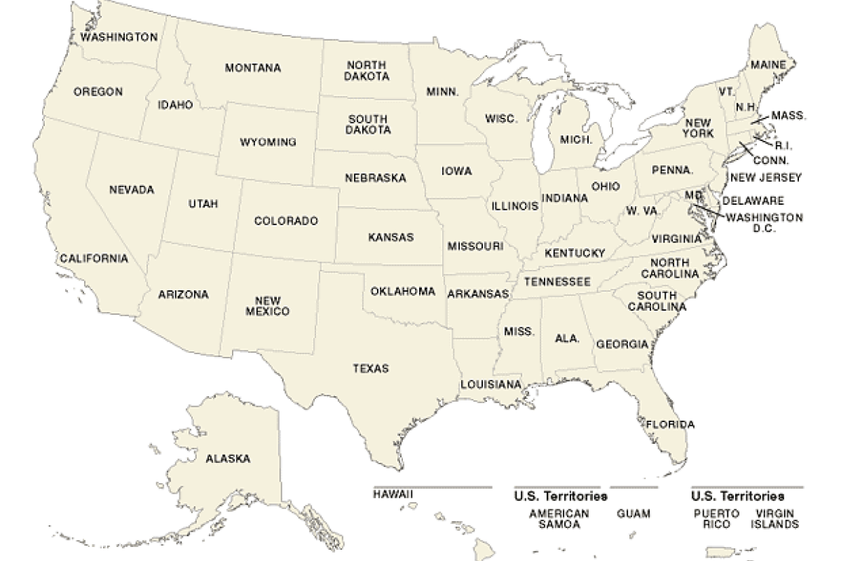 United States and jurisdictions