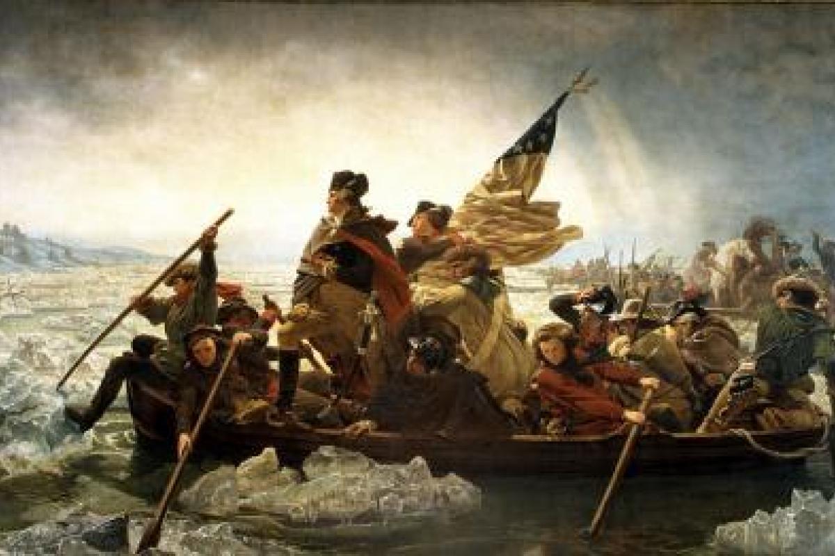 Washington Crossing the Delaware, Emmanuel Gottlieb Leutze
