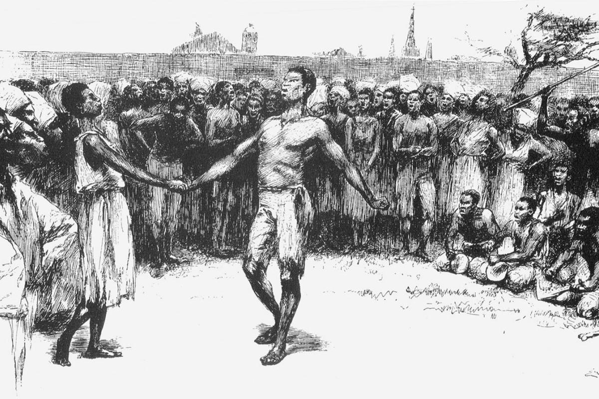 "The Bamboula" from Century Magazine, 1886