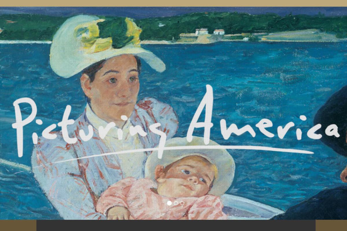 Picturing America homepage.