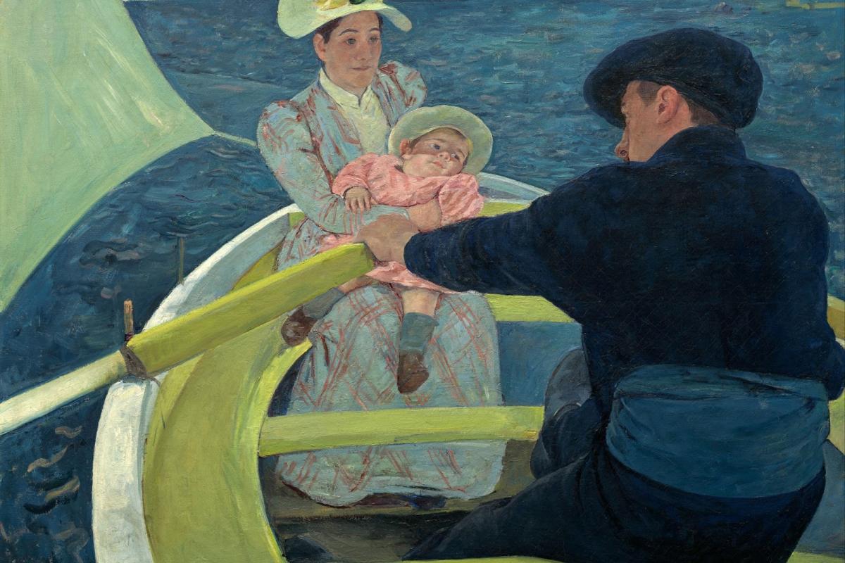 The Boating Party by Mary Cassatt.