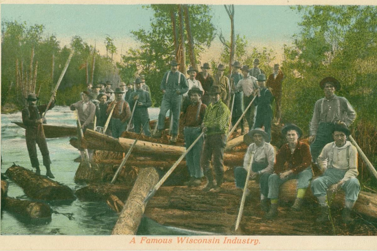 A Famous Wisconsin Industry vintage postcard