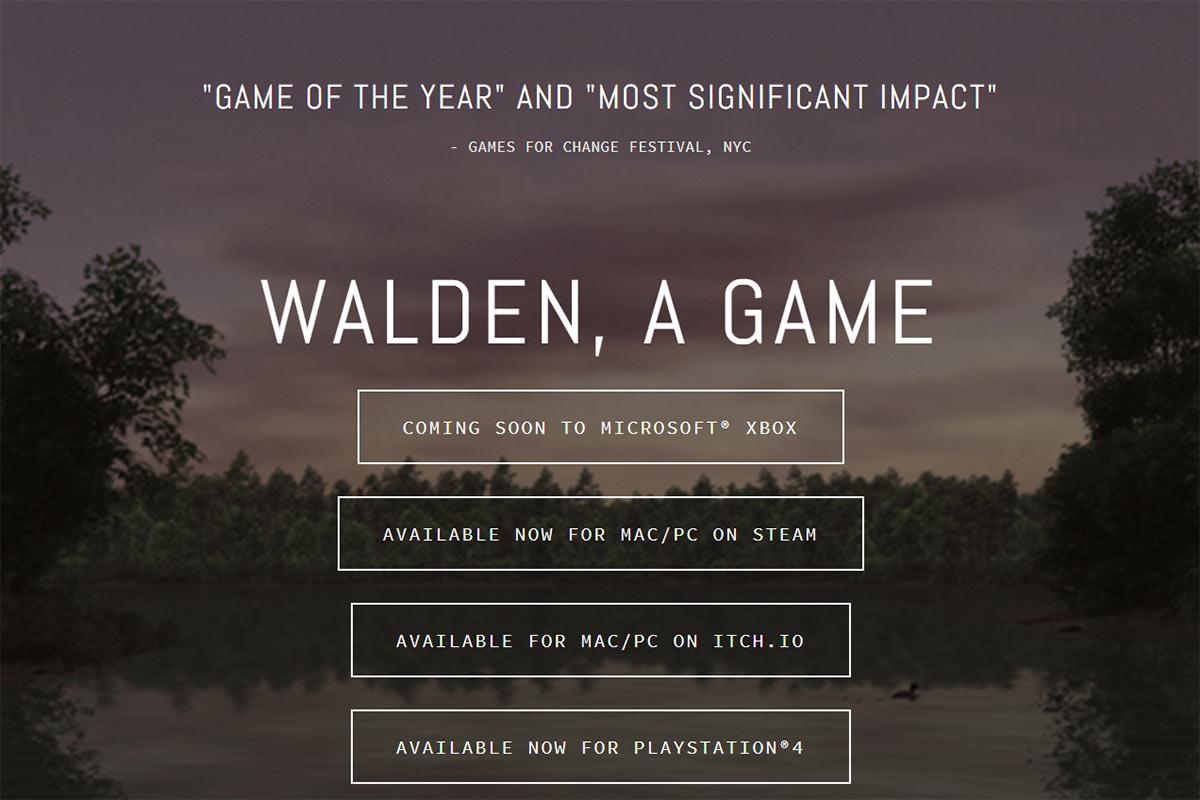 walden video game