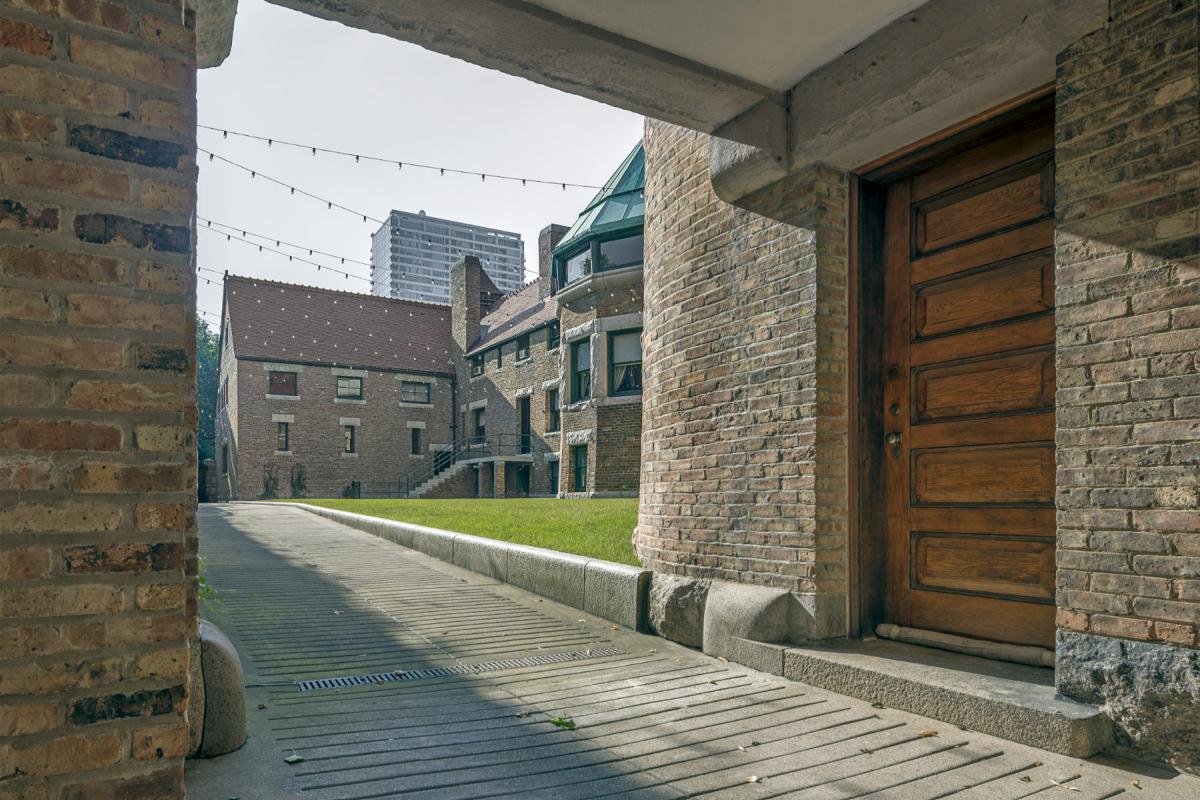 Glessner House courtyard