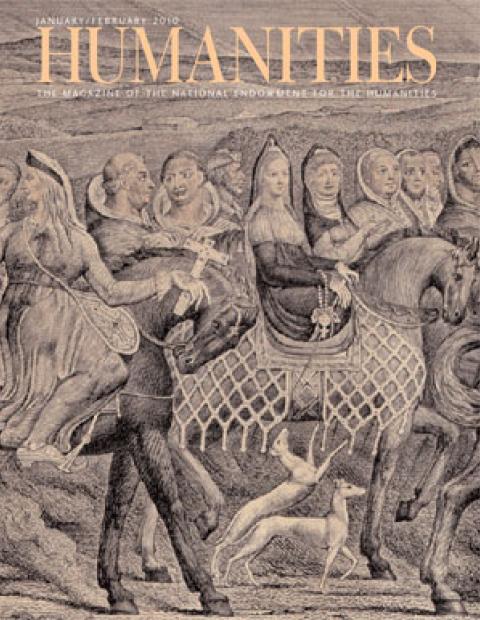 Image of January/February 2010 Humanities cover