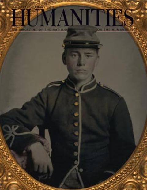 Unidentified Civil War soldier in a New York Zouave uniform.