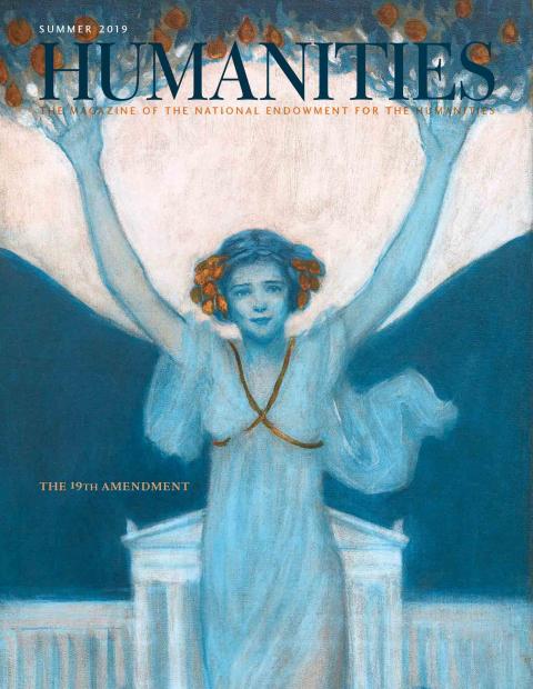 This poster by Evelyn Rumsey Cary, circa 1905, helped rally support for a national women’s suffrage amendment. 