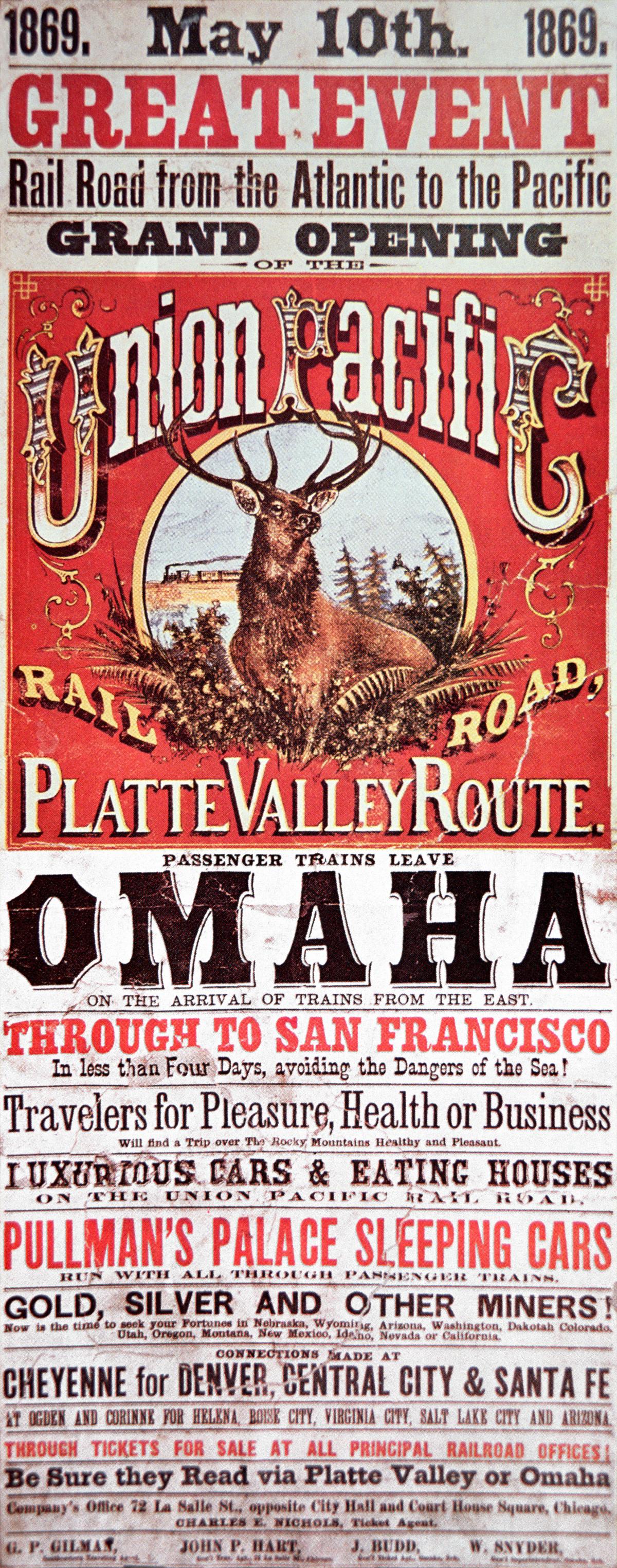 poster for Union Pacific Railroad