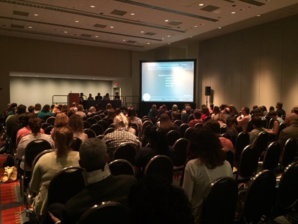 Participants in the Environmental Sustainability Session, AAM Annual Meeting