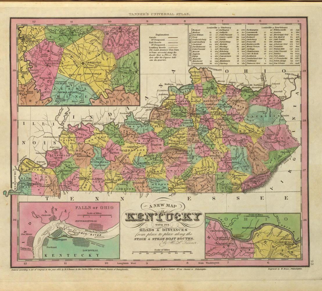 Map of Kentucky