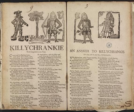 The English Broadside Ballad Archive will add printed ballad sheets like this from 101 institutions to its archive, catalog tune titles and woodcut impressions, and enhance website access. 