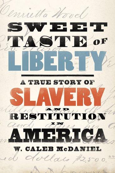 Book cover "Sweet Taste of Liberty"