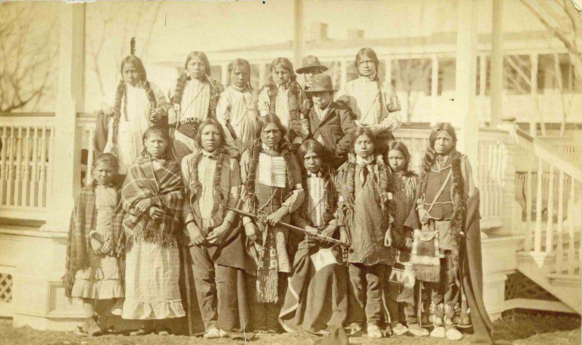 students' arrival at Carlisle 1881